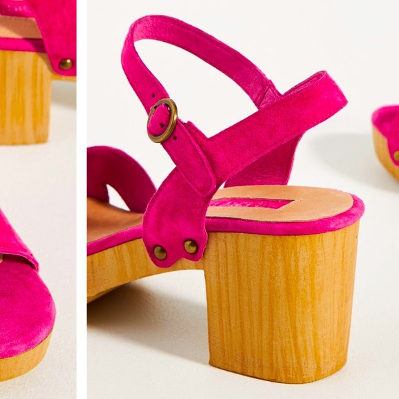 NWOB: Silent D Byron Sandals - Fuchsia - 6.5 - Picture 4 of 11